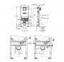 Grohe Sensia 4 Vienā Komplekts RAPID SLX 1,13m (36509SH0)