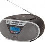 AIWA Portable Wireless Boombox BBTU-400, Silver