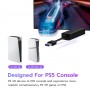 Wigearss PS5/PS5 Slim/PS5 Pro VR Camera Adapter, PS4 Camera to PS5/PS5 Slim/PS5 Pro Converter for PS VR