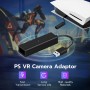 Wigearss PS5/PS5 Slim/PS5 Pro VR Camera Adapter, PS4 Camera to PS5/PS5 Slim/PS5 Pro Converter for PS VR