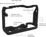 Fugasun EOS RP Camera Cage, EOS RP Cage for Canon EOS RP Camera Case Camera Rig Cold Shoe