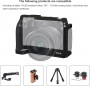 Fugasun EOS RP Camera Cage, EOS RP Cage for Canon EOS RP Camera Case Camera Rig Cold Shoe