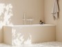 Ravak ES 022.10WV.+S Wall-mounted Bathtub Tap With Shower Set White Velvet (X07S124)
