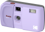 Kodak EC35 35mm Film Camera Bundle with Kodak Ultramax 400/24EXP 35mm Roll Film Lavender