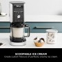 Ninja CREAMi Deluxe Saldējuma Aparāts Melna Sudraba (NC502EU)