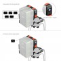 SmallRig 5899 Intelligent V-Mount Battery Adapter Plate Compatible with Arca-Swiss