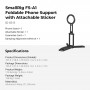SmallRig 6515 FS-A1 Foldable Phone Support with Attachable Sticker