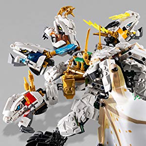 Action-packed ninja dragon playset