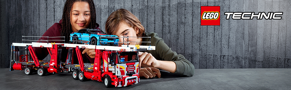 car transporter lego technic