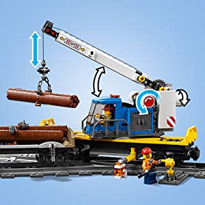 City, train, LEGO