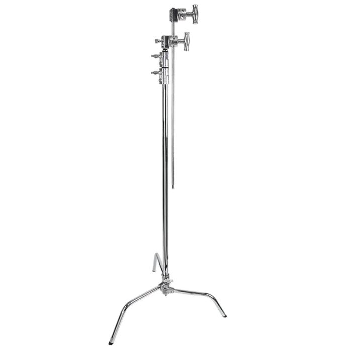 Kupo CS-40MK 40" Master C-Stand with Sliding Leg Kit Silver