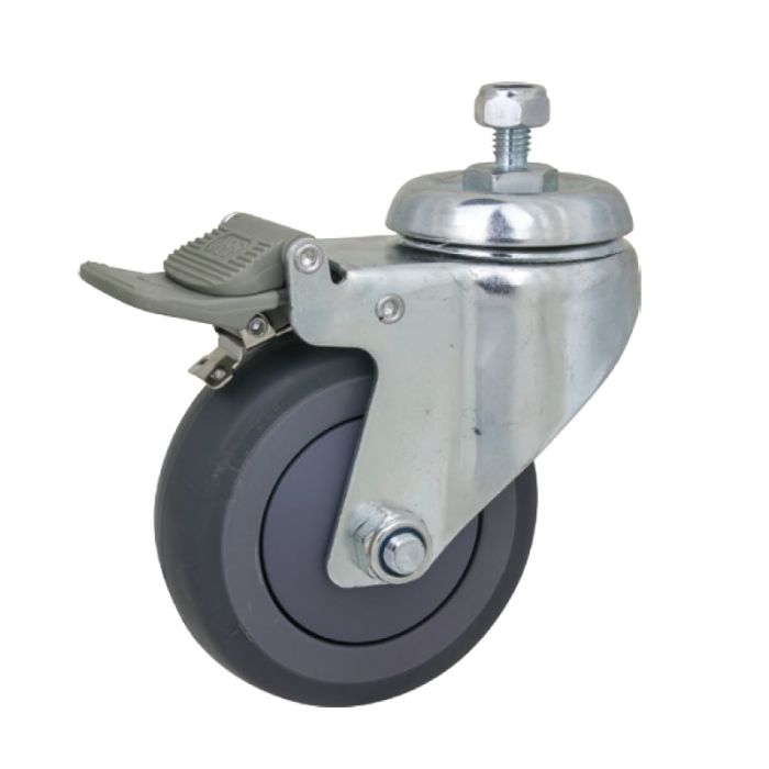 Kupo KC-100 100mm Caster with Brake M10 Thread Adapter Set of Three Kupo KC-100 100mm Caster with Brake M10 Thread Adapter Set of Three