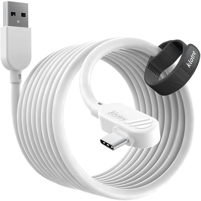 Klatre USB A to USB-C 5M Link Cable for Oculus/Meta Quest 2/1 And PC/Steam VR
