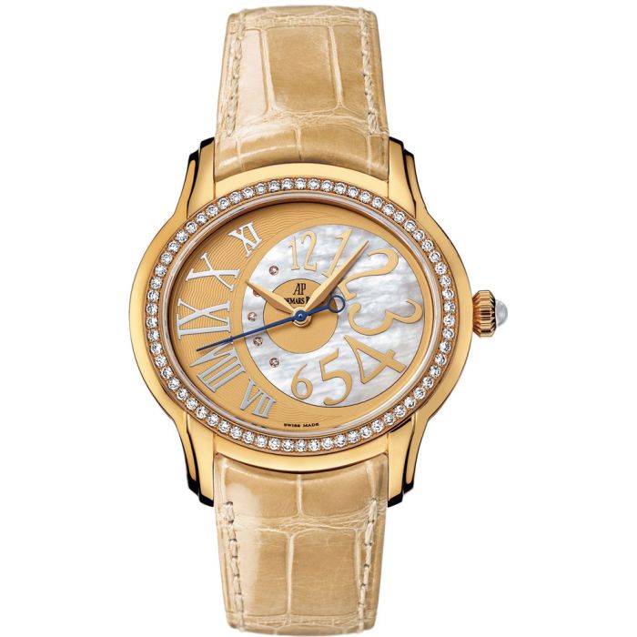 Audemars Piguet Millenary Diamonds Ladies Watch 77301BA.ZZ.D097CR.01
