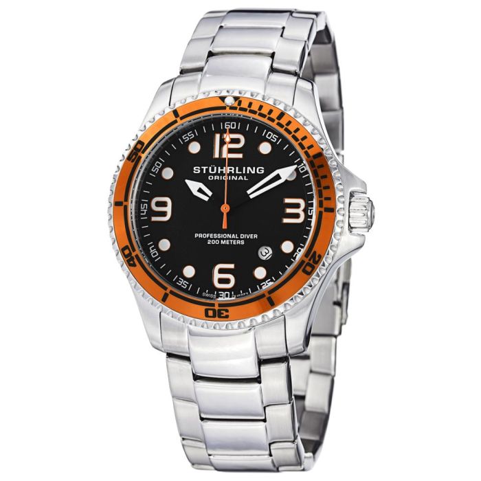 Stuhrling Aquadiver Men's Watch 593.332I11 Stuhrling Aquadiver Men's Watch 593.332I11