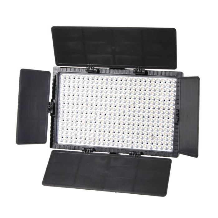 Falcon Eyes Bi-Color LED Lamp Set Dimmable DV-384CT-K2 incl. Battery Falcon Eyes Bi-Color LED Lamp Set Dimmable DV-384CT-K2 incl. Battery