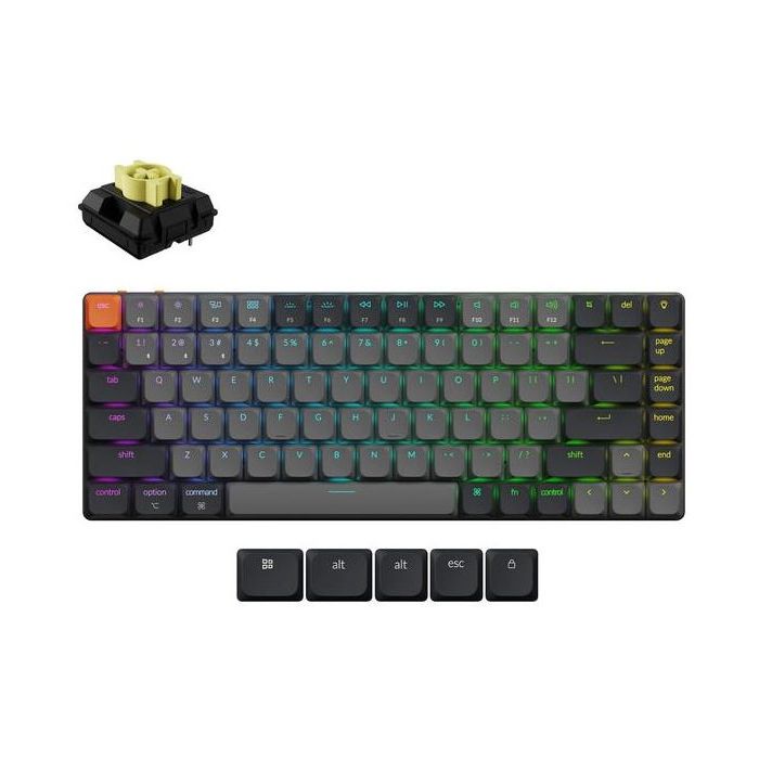 Keychron K3X-B4 Wireless Keyboard RGB Black (K3X-B4)