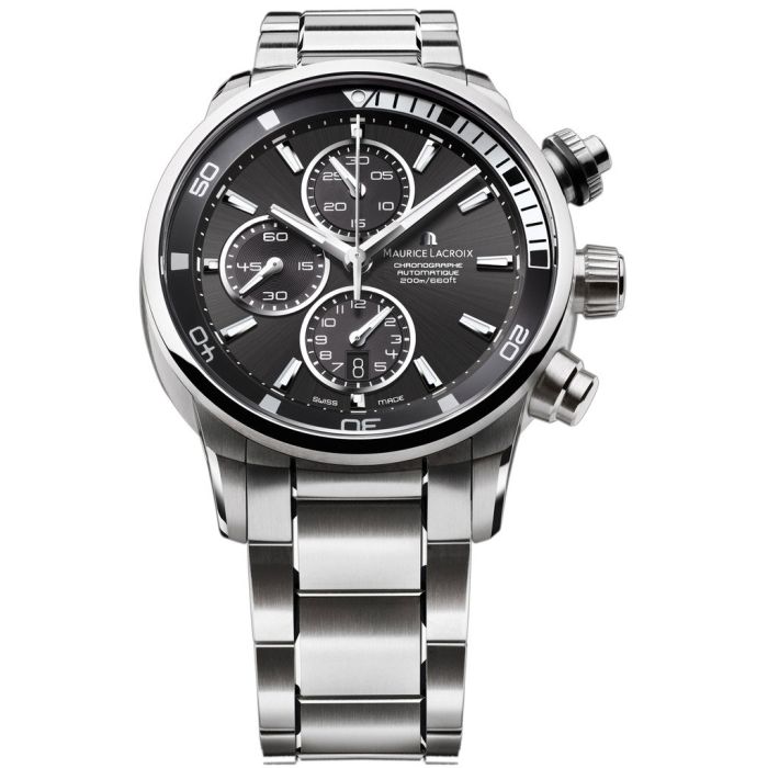 Maurice Lacroix Pontos S Chronograph Men's Watch PT6008-SS002-330 Maurice Lacroix Pontos S Chronograph Men's Watch PT6008-SS002-330