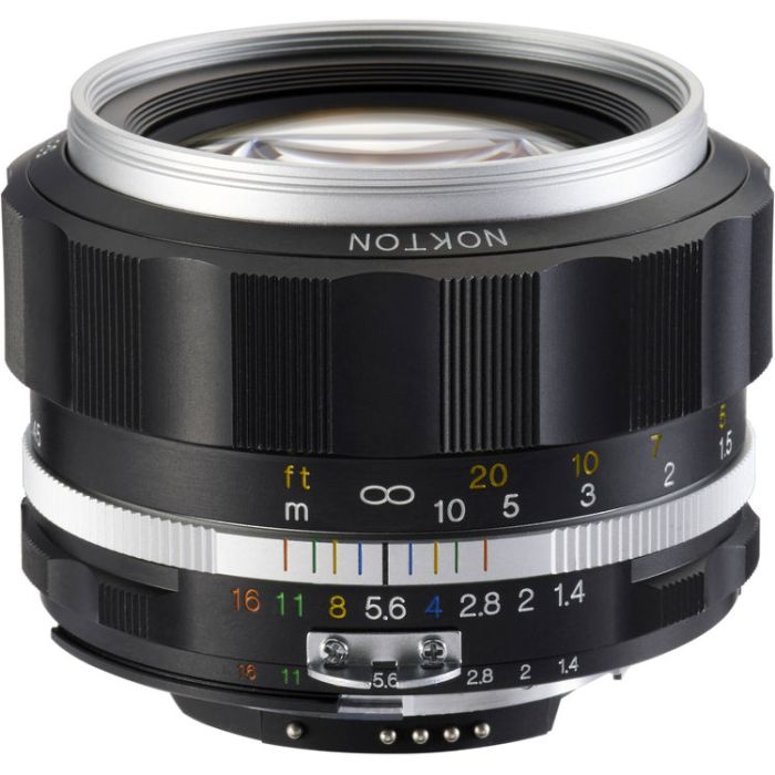Voigtlander 58mm f/1.4 Nokton SL II-S Nikon F Silver