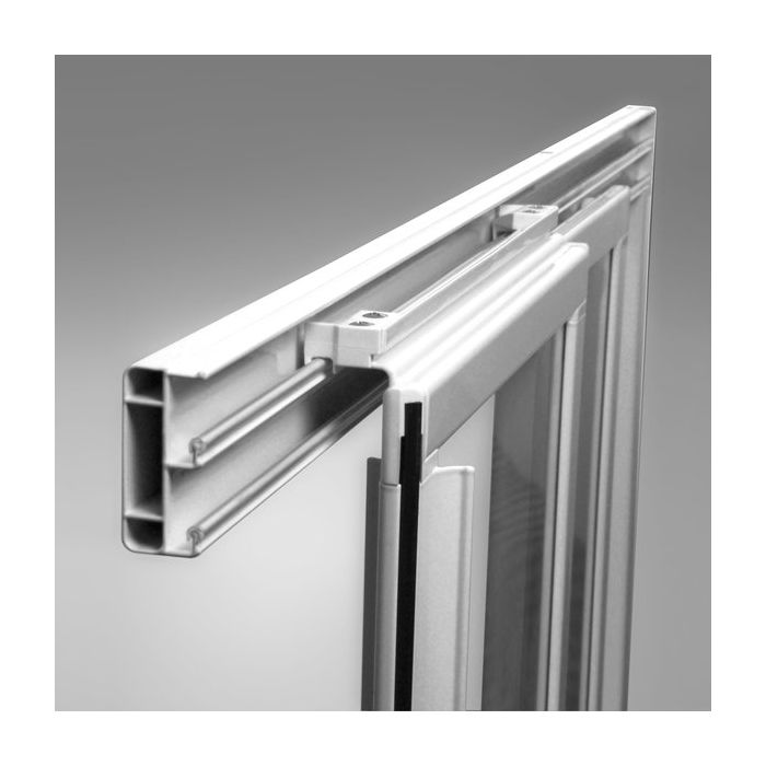 Ravak Shower Door ASDP3-90 198 Satin + Glass Grape (00V70UR2ZG)