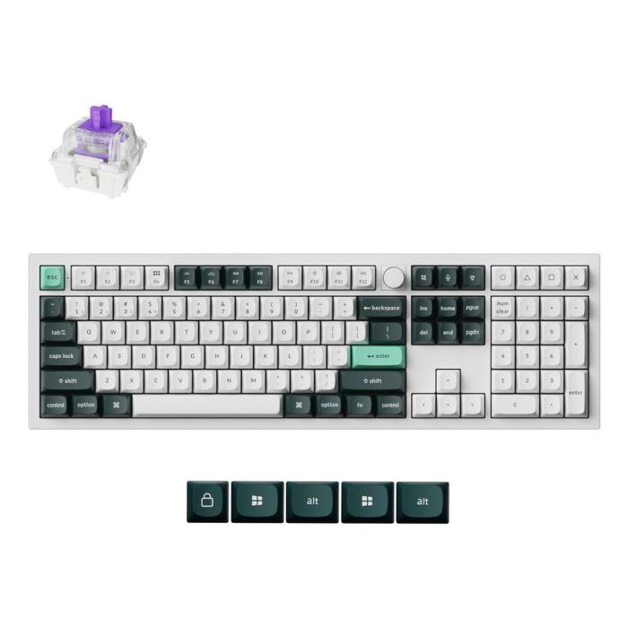 Keychron Q6 HE RGB Shell White Q6H-P1 (Q6H-P1)