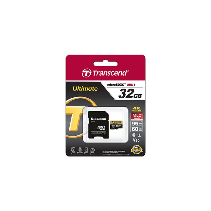 Transcend microSDHC 32GB UHS-I U3M Ultimate (TS32GUSDU3M)
