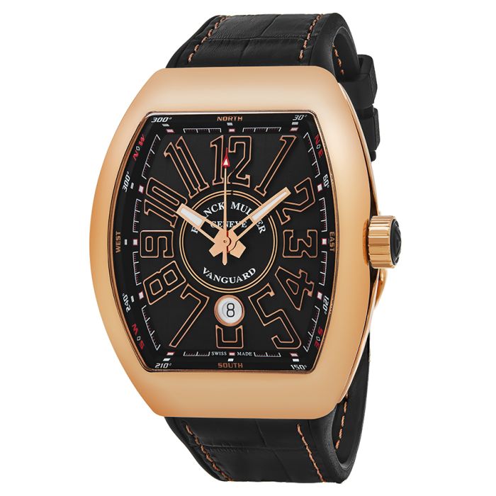 Franck Muller Vanguard Automatic Men's Watch 45SCGLDBRNGLD