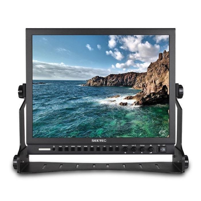 SEETEC P150-3HSD 15" Aluminum Design 1024×768 HD Pro Broadcast LCD Monitor