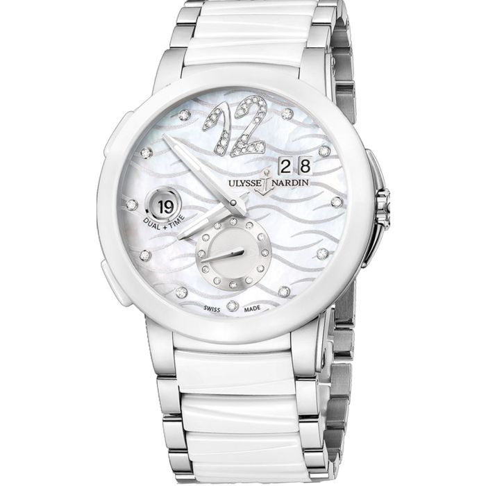 Ulysse Nardin Executive Dual Time Ladies Ladies Watch 243-10-7-691