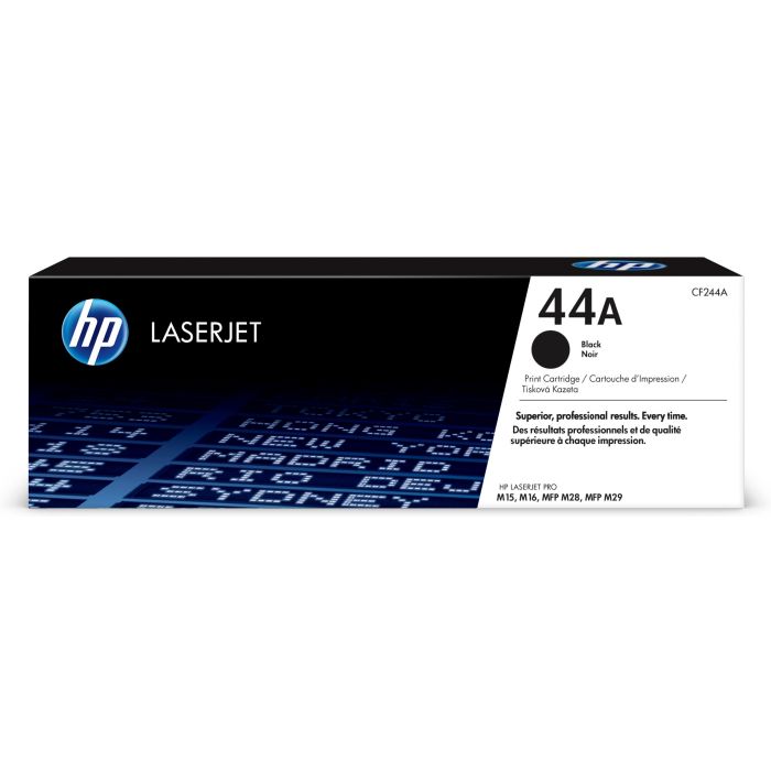 HP 44A Black Original LaserJet Toner Cartridge (CF244A) HP 44A Black Original LaserJet Toner Cartridge (CF244A)
