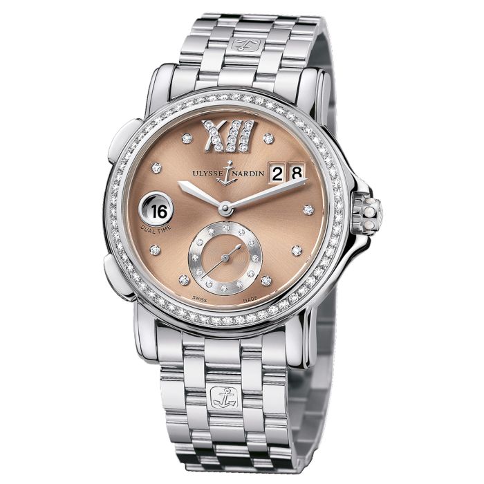 Ulysse Nardin Dual Time Lady Ladies Watch 243-22B-7.30-09