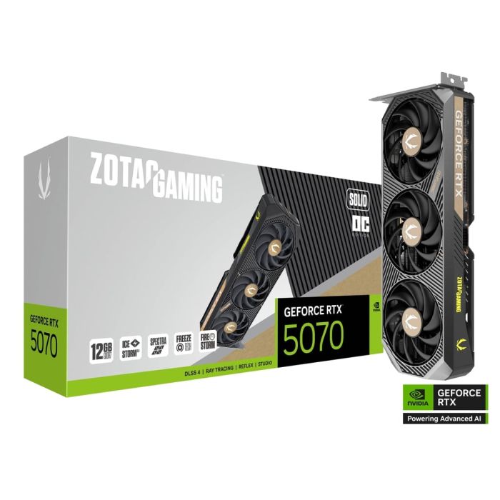 ZOTAC GAMING GeForce RTX 5070 SOLID OC (ZT-B50700J-10P)