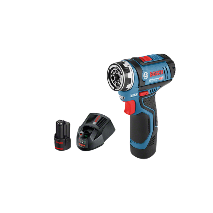 Bosch GSR 12V-15 FC, 2x2.0Ah Carton (06019F6005)