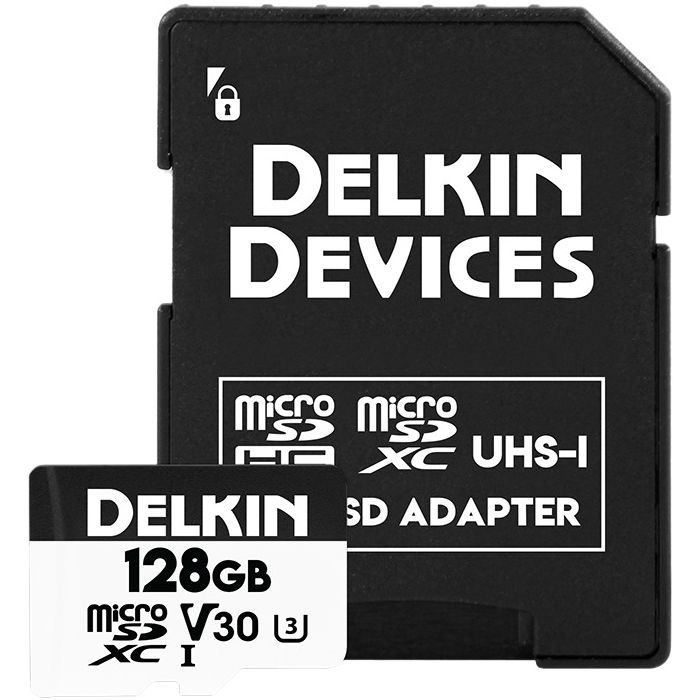 Delkin Devices Trail Cam Hyperspeed microSDXC 128GB Class 10 U3 V30 R100/W75 (DDMSDAHS128GB) Delkin Devices Trail Cam Hyperspeed microSDXC 128GB Class 10 U3 V30 R100/W75 (DDMSDAHS128GB)