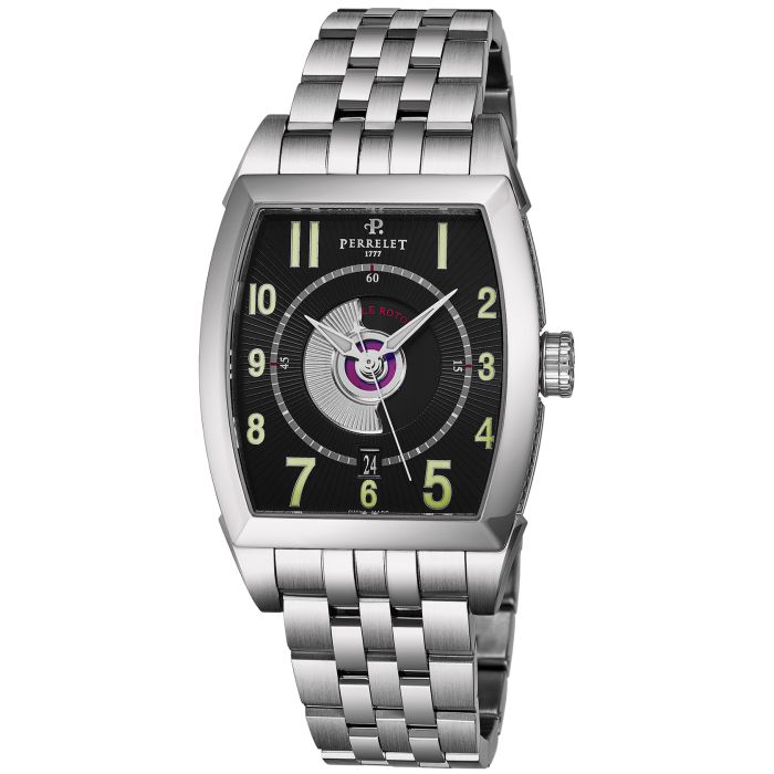 Perrelet Double Rotor Tonneau Men's Watch A1029-C