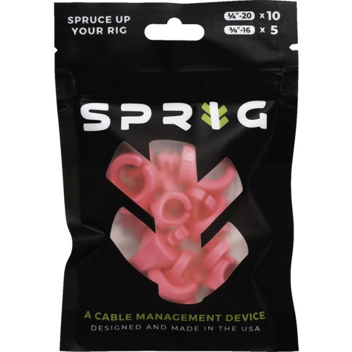 Sprig Pink Value pack 10x 1/4 Sprigs + 5x 3/8 Big Sprigs