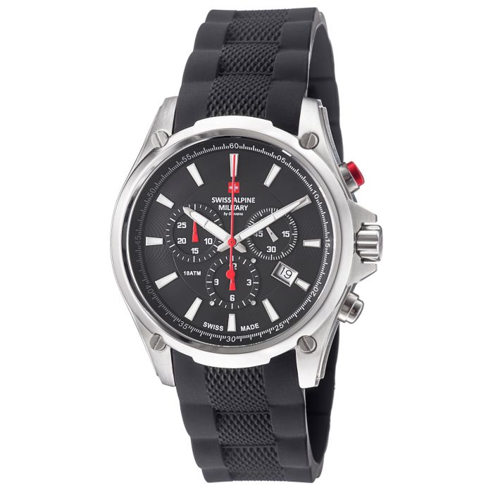 Swiss Alpine Military Red Force Men's Watch 1635.9837