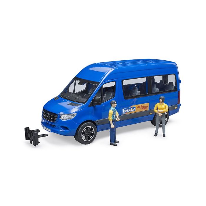 Bruder Mercedes-Benz MB Sprinter Transfer with driver and passenger (02670) Bruder Mercedes-Benz MB Sprinter Transfer with driver and passenger (02670)