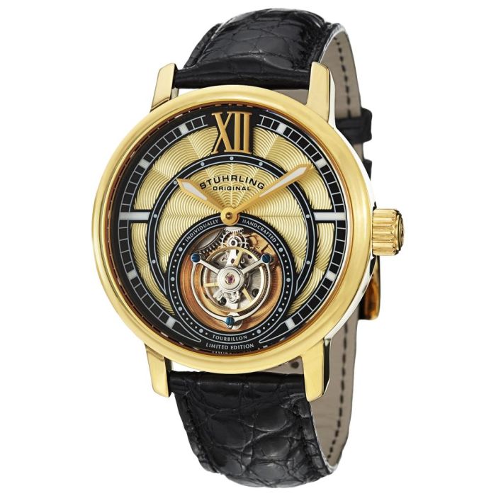 Stuhrling Tourbillon Men's Watch 396.333X1