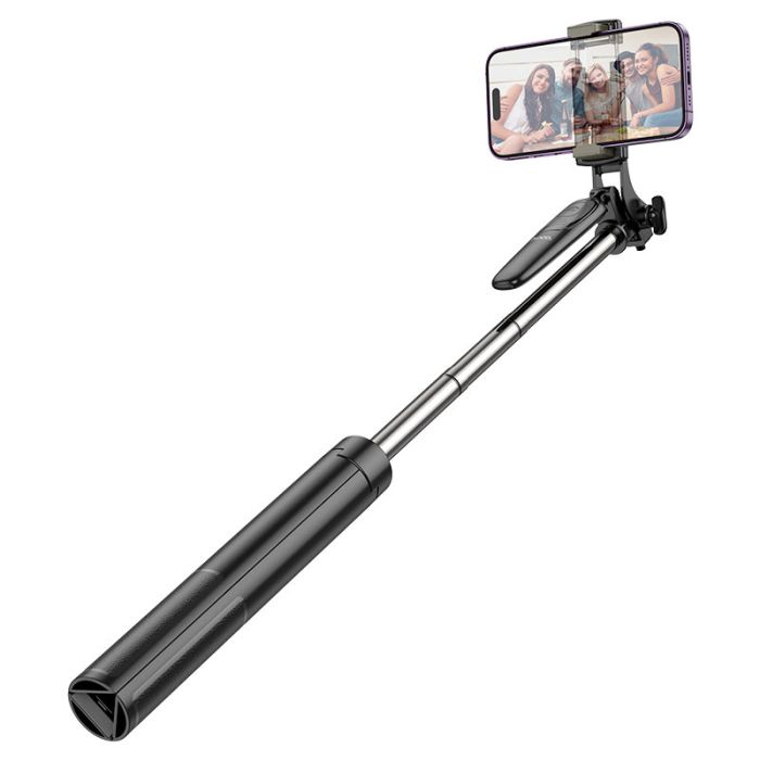 Extra Digital Selfie Stick HOCO K19, Tripod, 157cm, BT FL941148 6931474798640