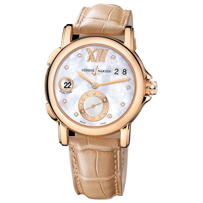 Ulysse Nardin Dual Time Lady Ladies Watch 246-22.391