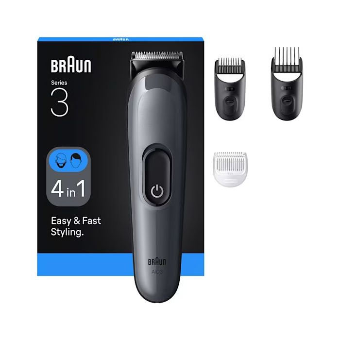 Braun 4-in-1 Grooming Kit Series 3 AIO3500 Black (AIO3500)