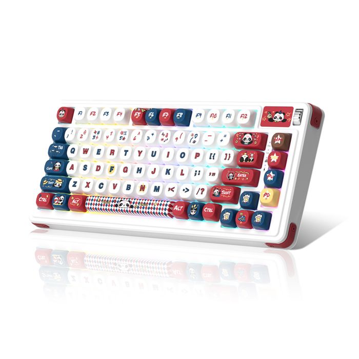 Magegee AIR75 Panda Themed, RGB, Ivory White Switch, US (AIR75-Panda-Themed) Magegee AIR75 Panda Themed, RGB, Ivory White Switch, US (AIR75-Panda-Themed)