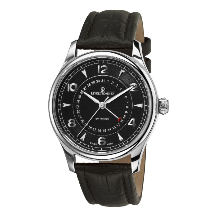 Revue Thommen Specialities XLarge Date Pointer Men's Watch 10012.2537