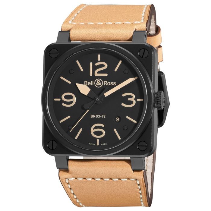 Bell & Ross Aviation BR03 Men's Watch BR03-92HERITAGE