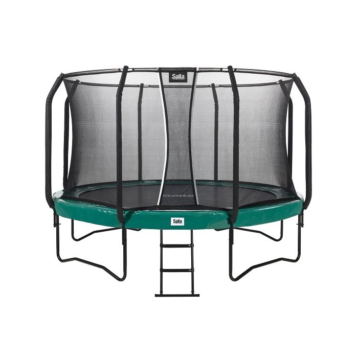 Salta First Class 427 cm 5374G (8719425453743) Batuts ar tīklu un kāpnēm Salta First Class 427 cm 5374G (8719425453743) Batuts ar tīklu un kāpnēm