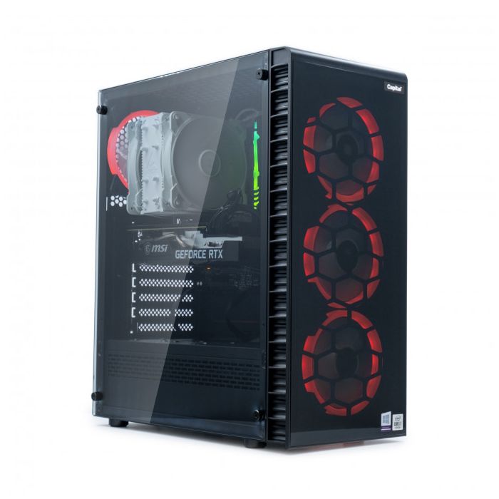 Capital NEO X Raven i5-10400F/ 16GB/ RX6600XT/ 500GB/ 650W/ WF/ BT/ Windows10Home (154151)