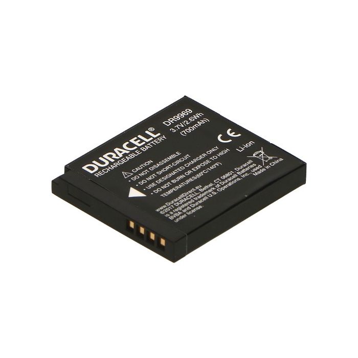 Duracell DR9969 Replacement For Panasonic DMW-BCK7 Battery 3.7V 700mAh Duracell DR9969 Replacement For Panasonic DMW-BCK7 Battery 3.7V 700mAh