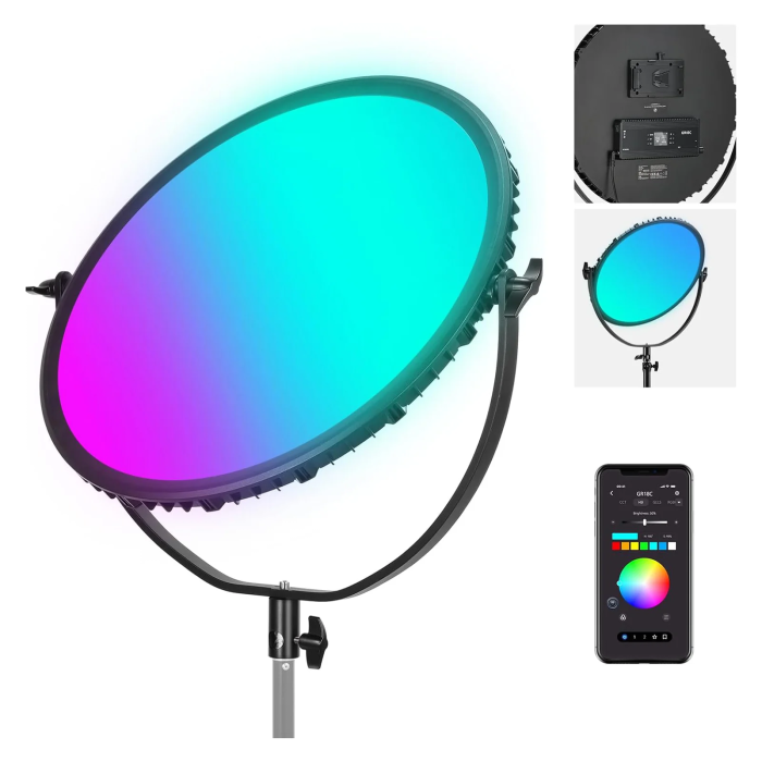 Neewer GR18C 65 Watt RGB RoundLight