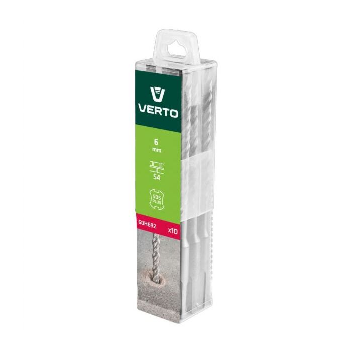 Verto 60H692 Concrete Drill Bit 10pcs